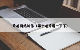 片毛网站制作（弄个毛片看一下下）